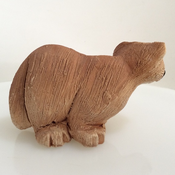 Vintage hand sculpted in Uruguay cougar - Picture 3 of 7